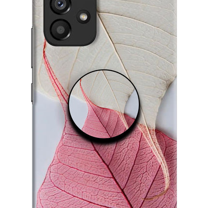 White Pink Leaf Samsung A53 5G Pop Case by Casekaro
