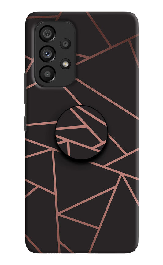 Geometric Pattern Samsung A53 5G Pop Case by Casekaro