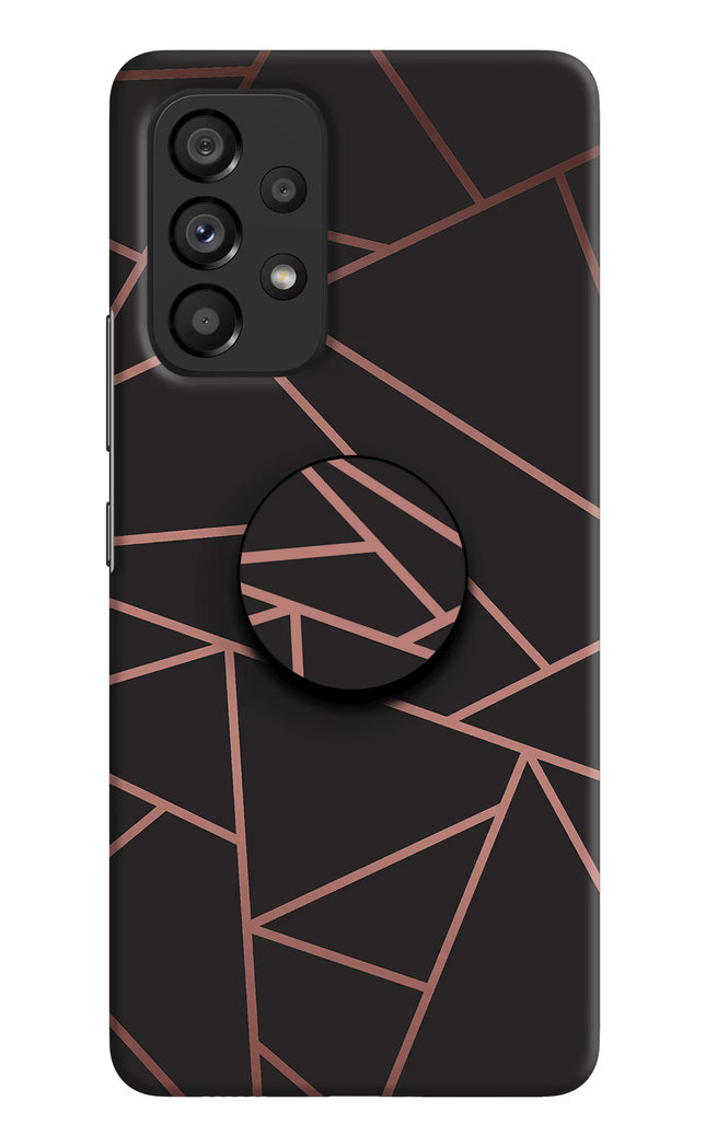 Geometric Pattern Samsung A53 5G Pop Case by Casekaro