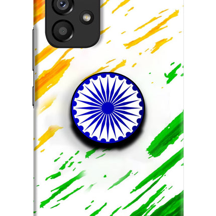 Indian Flag Ashoka Chakra Samsung A53 5G Pop Case by Casekaro