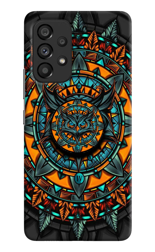 Angry Owl Samsung A53 5G Pop Case by Casekaro