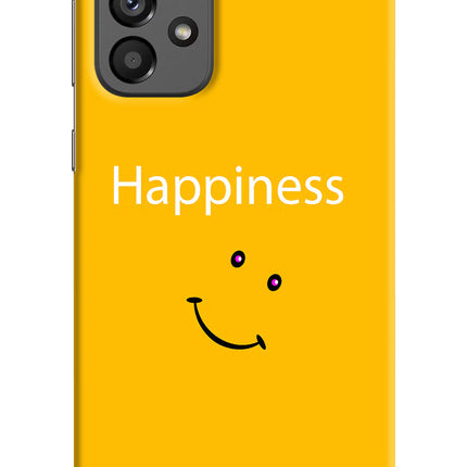Happiness With Smiley Samsung A73 5G Hard Case Back Cover by Casekaro
