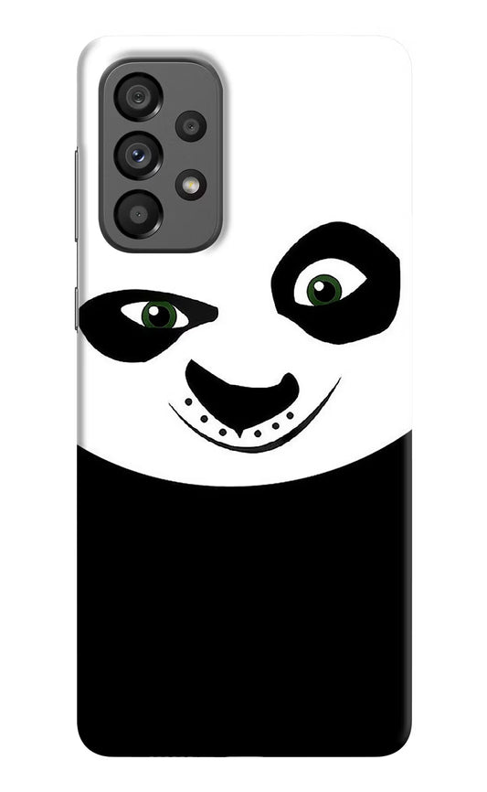 Panda Samsung A73 5G Hard Case Back Cover by Casekaro