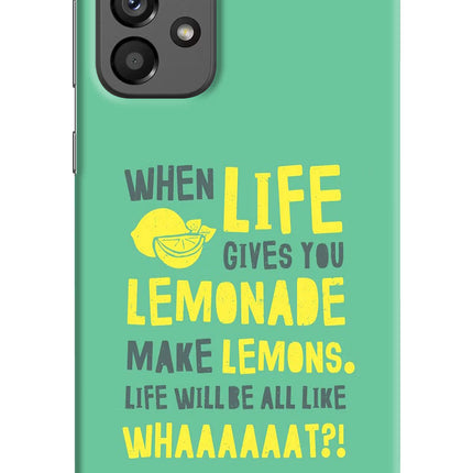 Quote Samsung A73 5G Hard Case Back Cover by Casekaro
