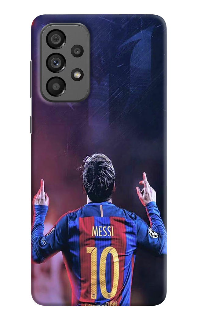Messi Samsung A73 5G Hard Case Back Cover by Casekaro