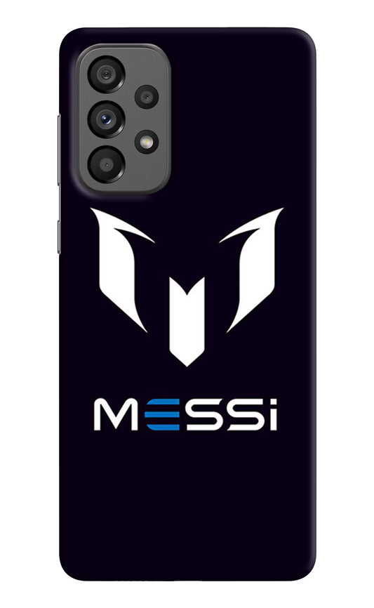 Messi Logo Samsung A73 5G Hard Case Back Cover by Casekaro
