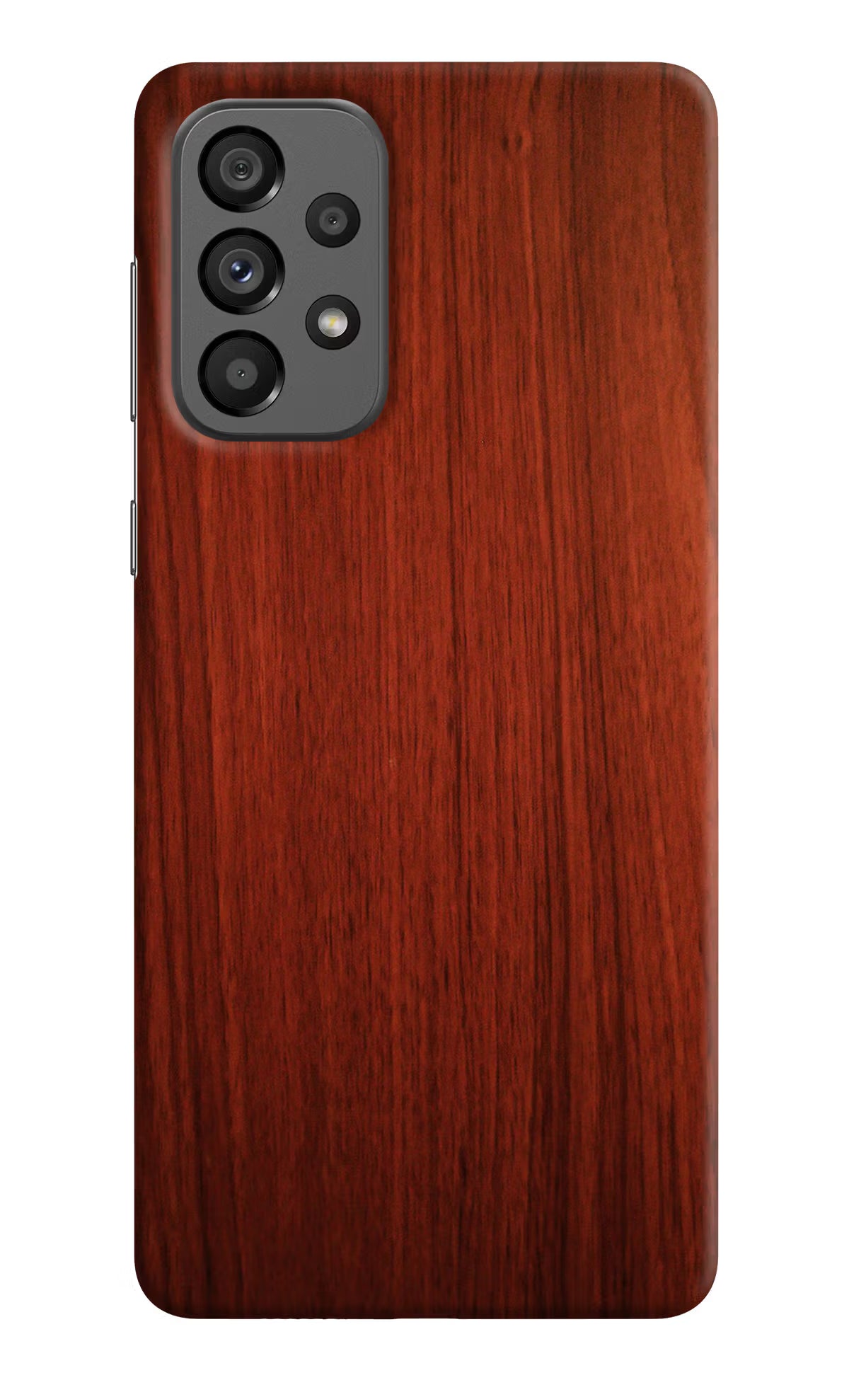Wooden Plain Pattern Samsung A73 5G Hard Case Back Cover by Casekaro
