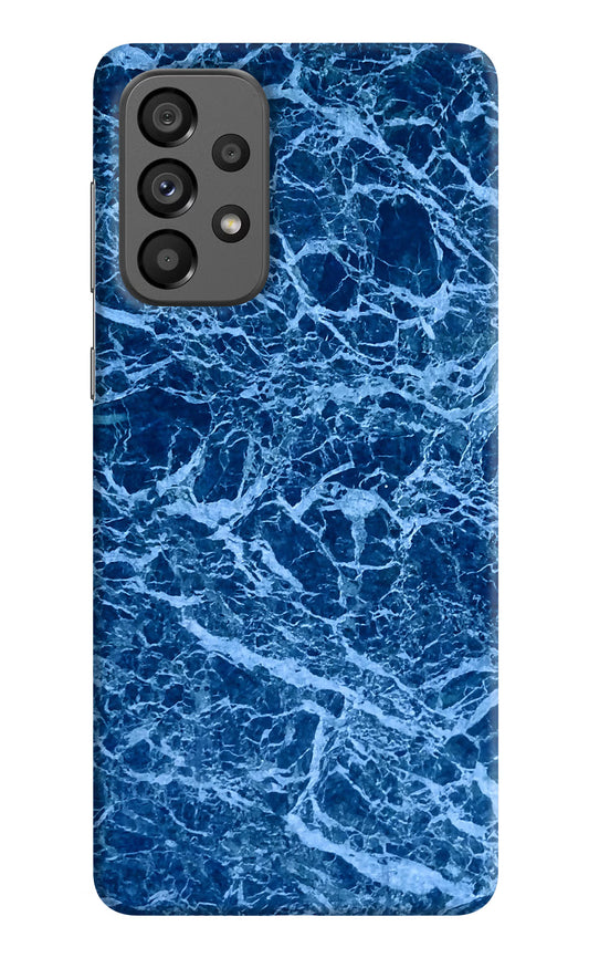 Blue Marble Samsung A73 5G Hard Case Back Cover by Casekaro