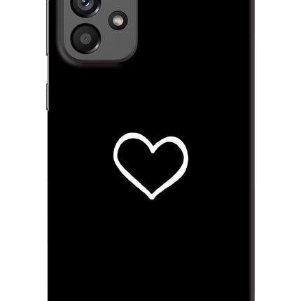 Heart Samsung A73 5G Hard Case Back Cover by Casekaro