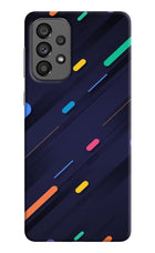 Abstract Design Samsung A73 5G Hard Case Back Cover by Casekaro