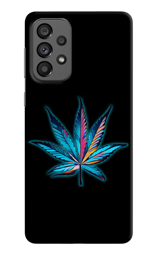 Weed Samsung A73 5G Hard Case Back Cover by Casekaro