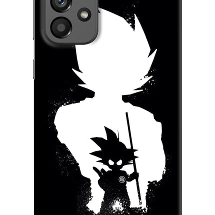 Goku Shadow Samsung A73 5G Hard Case Back Cover by Casekaro