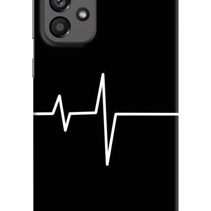 Heart Beats Samsung A73 5G Hard Case Back Cover by Casekaro