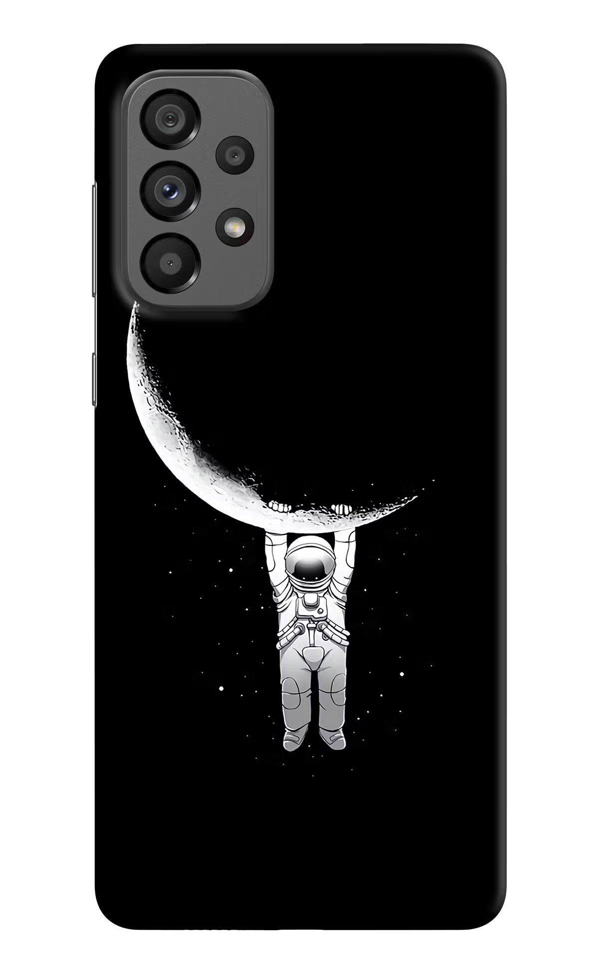 Moon Space Samsung A73 5G Hard Case Back Cover by Casekaro
