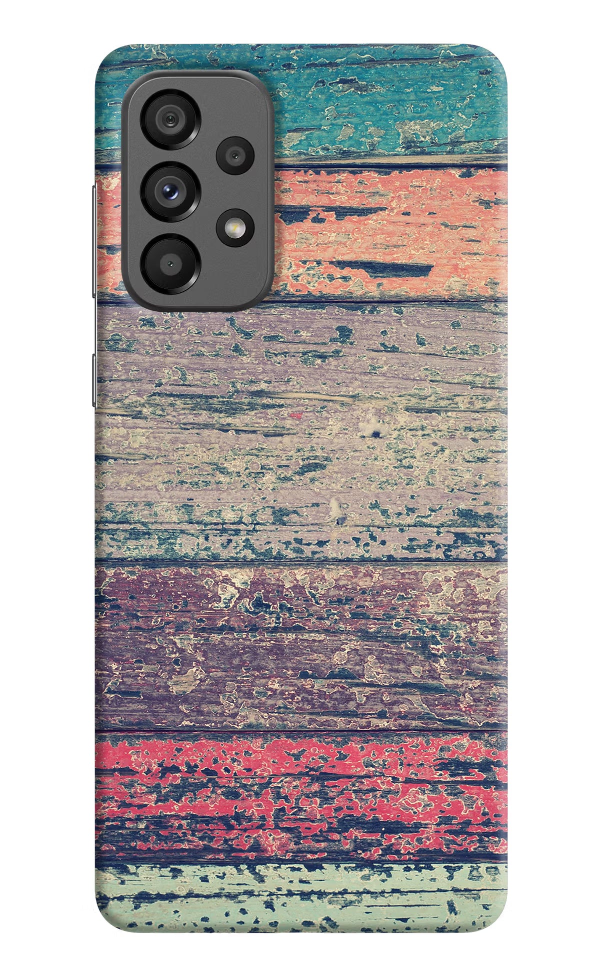 Colourful Wall Samsung A73 5G Hard Case Back Cover by Casekaro