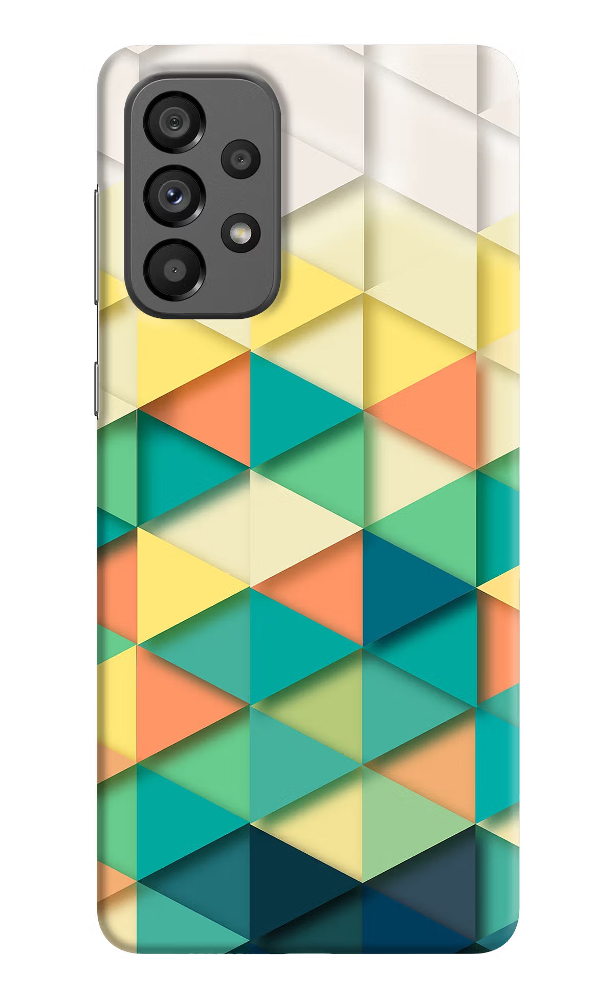 Abstract Samsung A73 5G Hard Case Back Cover by Casekaro