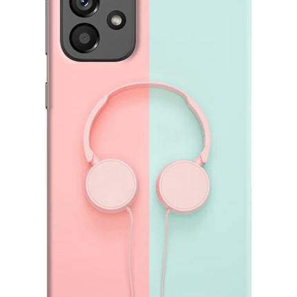 Music Lover Samsung A73 5G Hard Case Back Cover by Casekaro