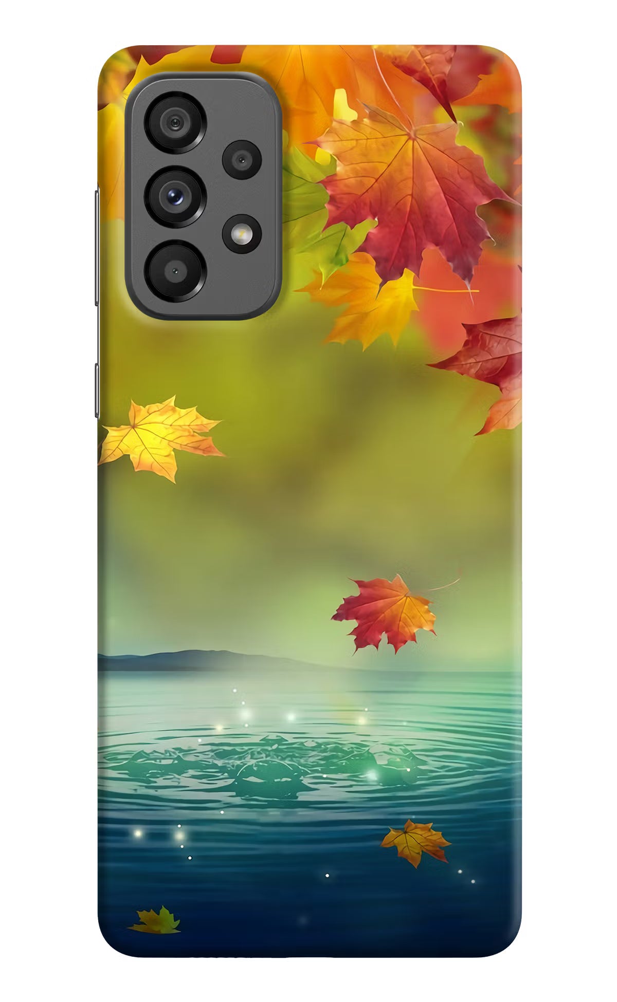 Flowers Samsung A73 5G Hard Case Back Cover by Casekaro