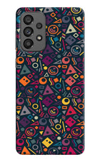 Geometric Abstract Samsung A73 5G Hard Case Back Cover by Casekaro