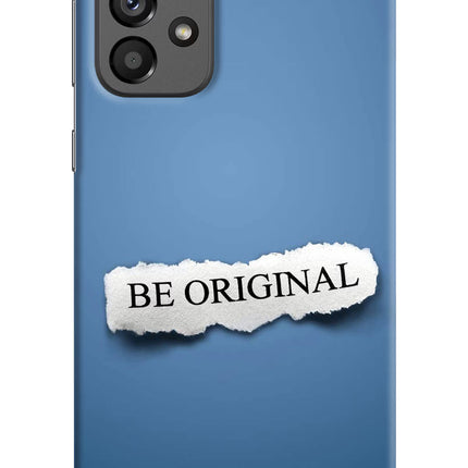 Be Original Samsung A73 5G Hard Case Back Cover by Casekaro