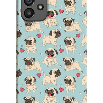 Pug Dog Samsung A73 5G Hard Case Back Cover by Casekaro