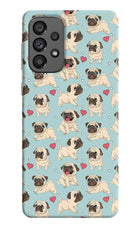 Pug Dog Samsung A73 5G Hard Case Back Cover by Casekaro
