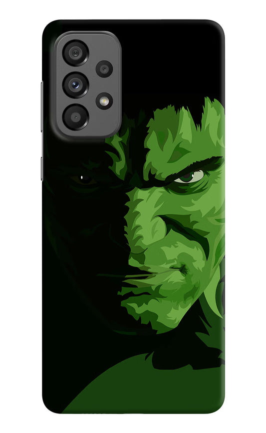 HULK Samsung A73 5G Hard Case Back Cover by Casekaro