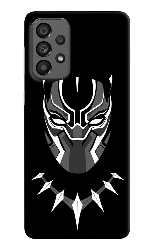 Black Panther Samsung A73 5G Hard Case Back Cover by Casekaro