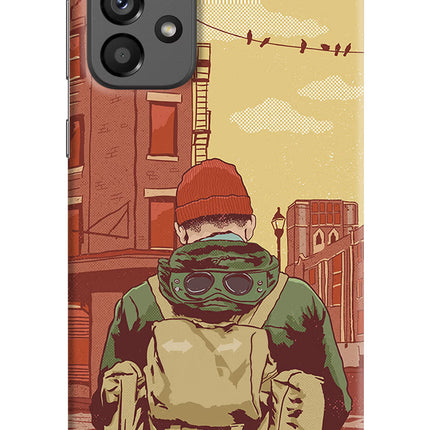 Adventurous Samsung A73 5G Hard Case Back Cover by Casekaro