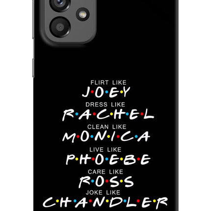FRIENDS Character Samsung A73 5G Hard Case Back Cover by Casekaro