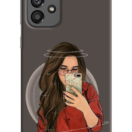 Selfie Queen Samsung A73 5G Hard Case Back Cover by Casekaro