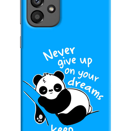 Keep Sleeping Samsung A73 5G Hard Case Back Cover by Casekaro