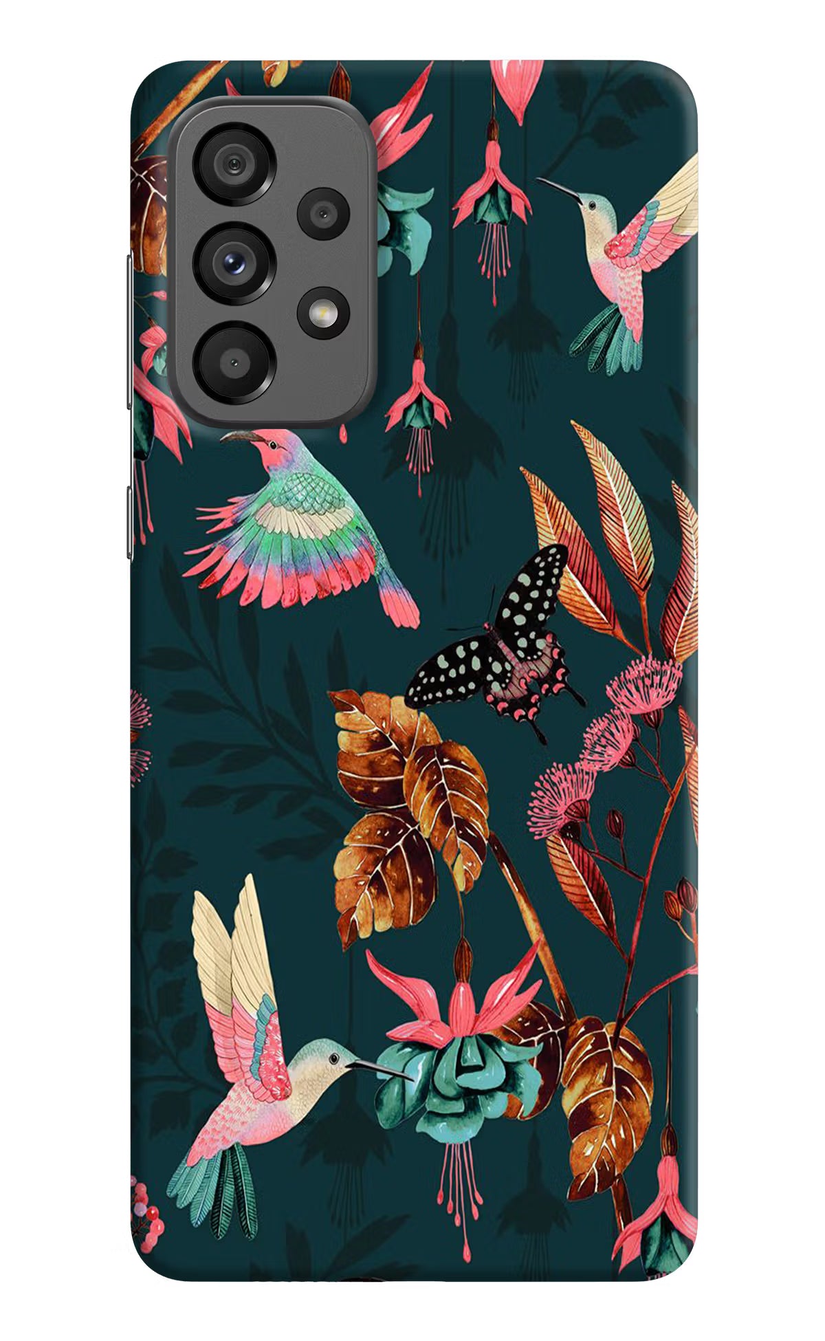 Birds Samsung A73 5G Hard Case Back Cover by Casekaro