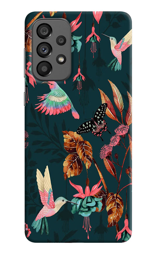 Birds Samsung A73 5G Hard Case Back Cover by Casekaro