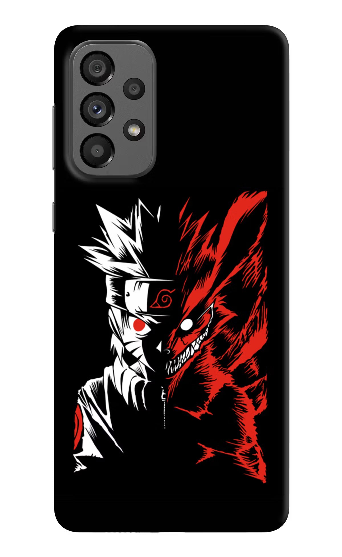Naruto Two Face Samsung A73 5G Hard Case Back Cover by Casekaro