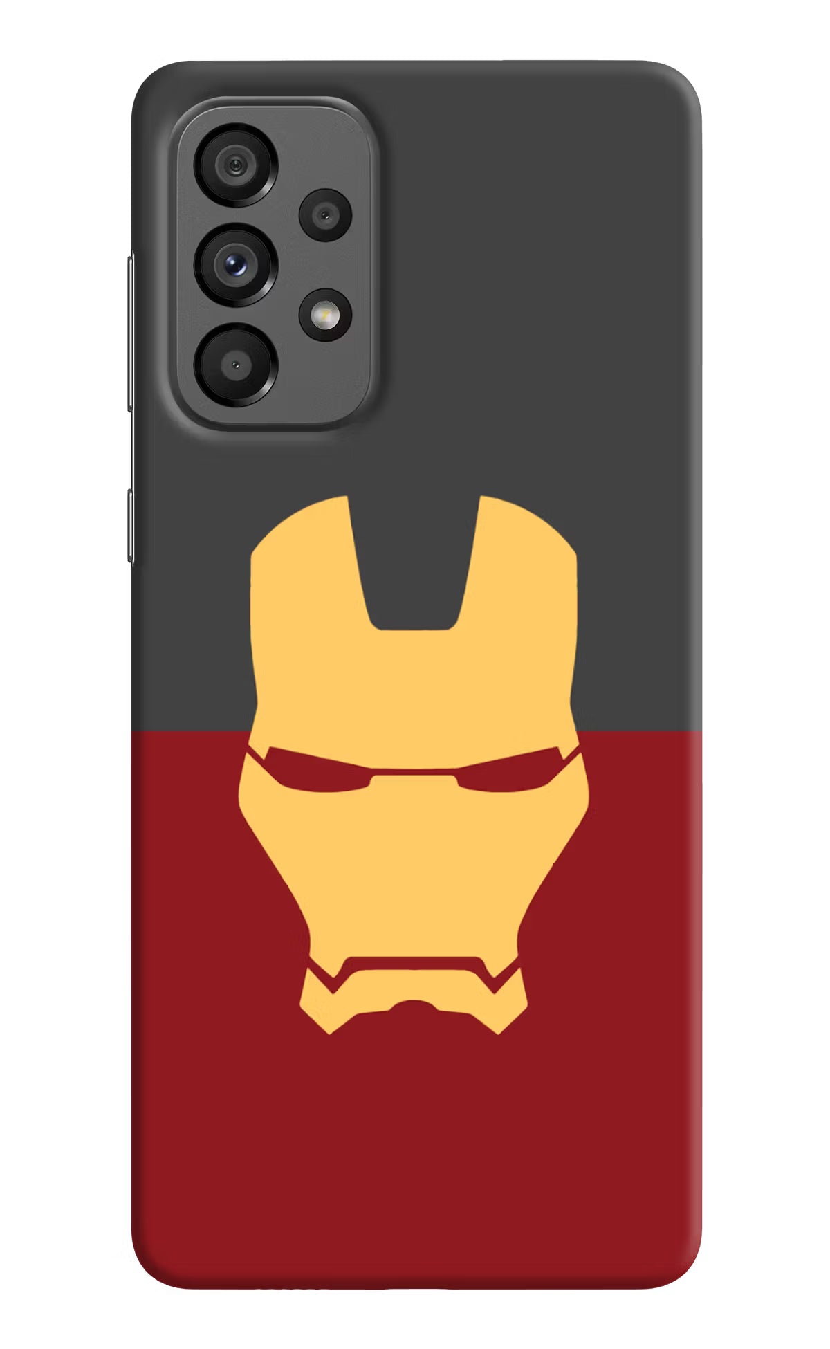 Ironman Samsung A73 5G Hard Case Back Cover by Casekaro