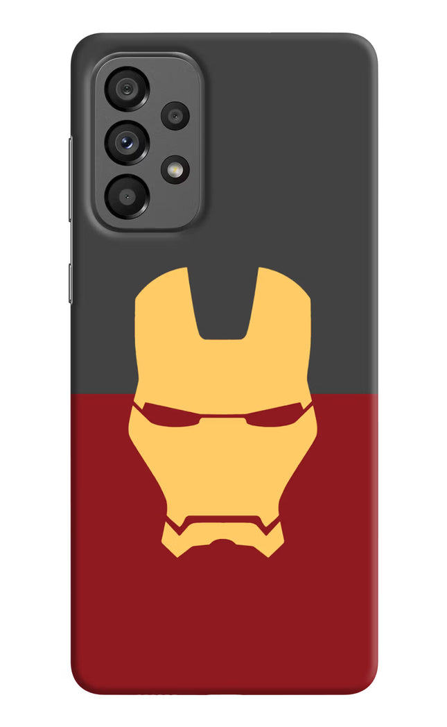 Ironman Samsung A73 5G Hard Case Back Cover by Casekaro