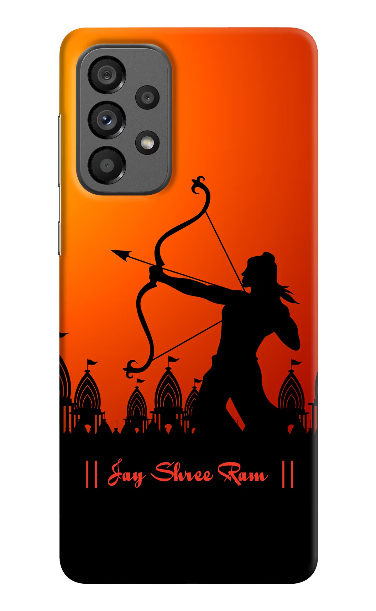 Lord Ram - 4 Samsung A73 5G Hard Case Back Cover by Casekaro