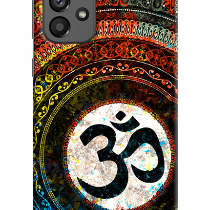 Om Cultural Samsung A73 5G Hard Case Back Cover by Casekaro