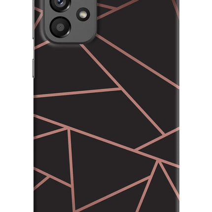 Geometric Pattern Samsung A73 5G Hard Case Back Cover by Casekaro