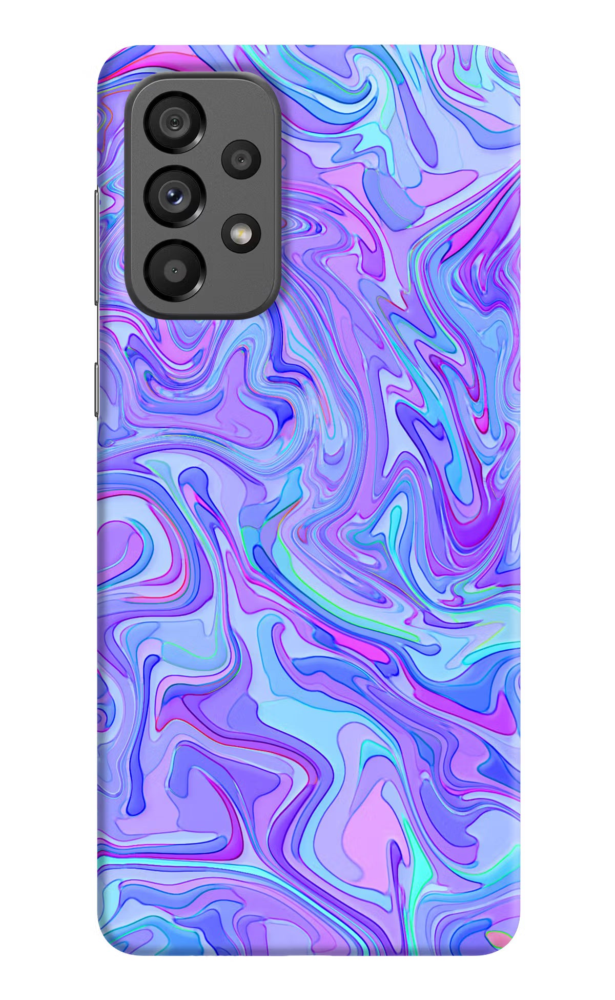 Glitter Samsung A73 5G Hard Case Back Cover by Casekaro