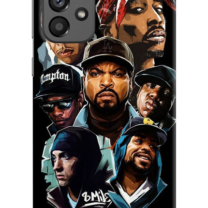 Rappers Samsung A73 5G Hard Case Back Cover by Casekaro