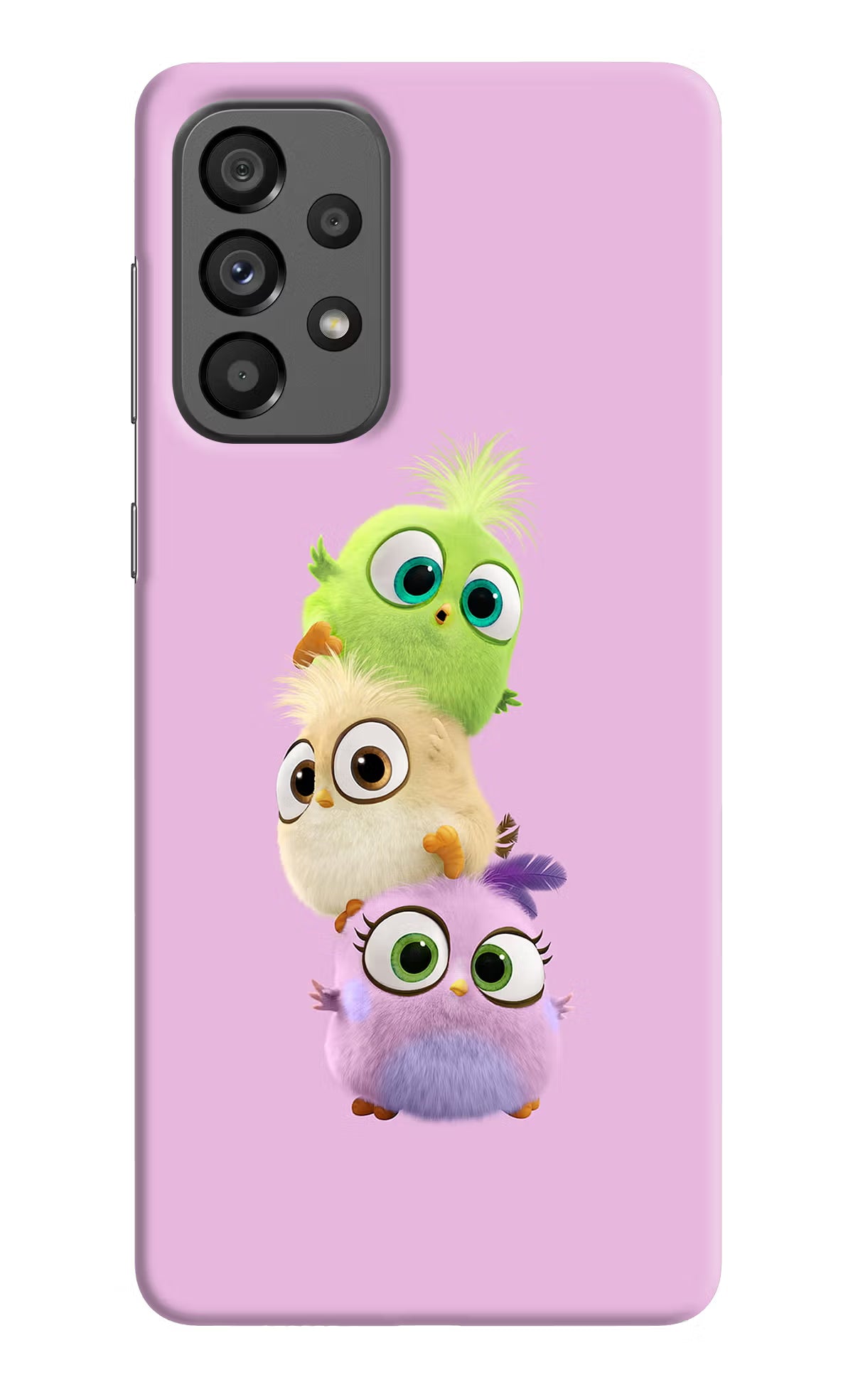 Cute Little Birds Samsung A73 5G Hard Case Back Cover by Casekaro
