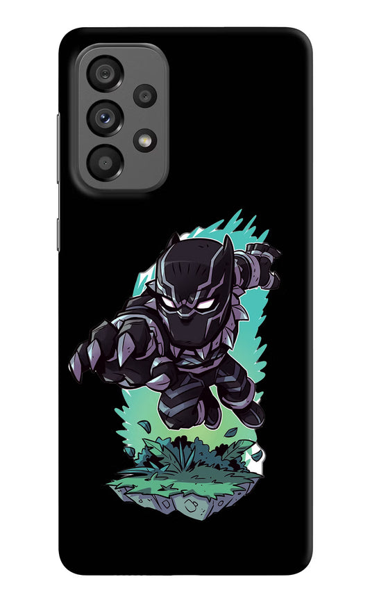 Black Panther Samsung A73 5G Hard Case Back Cover by Casekaro