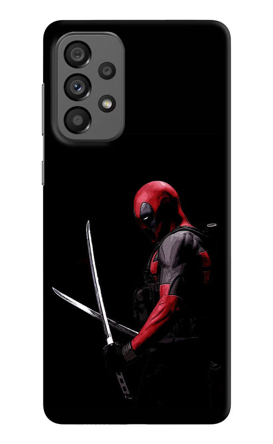 Deadpool Samsung A73 5G Hard Case Back Cover by Casekaro