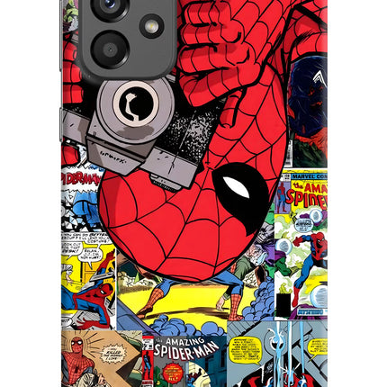 Spider Man Samsung A73 5G Hard Case Back Cover by Casekaro