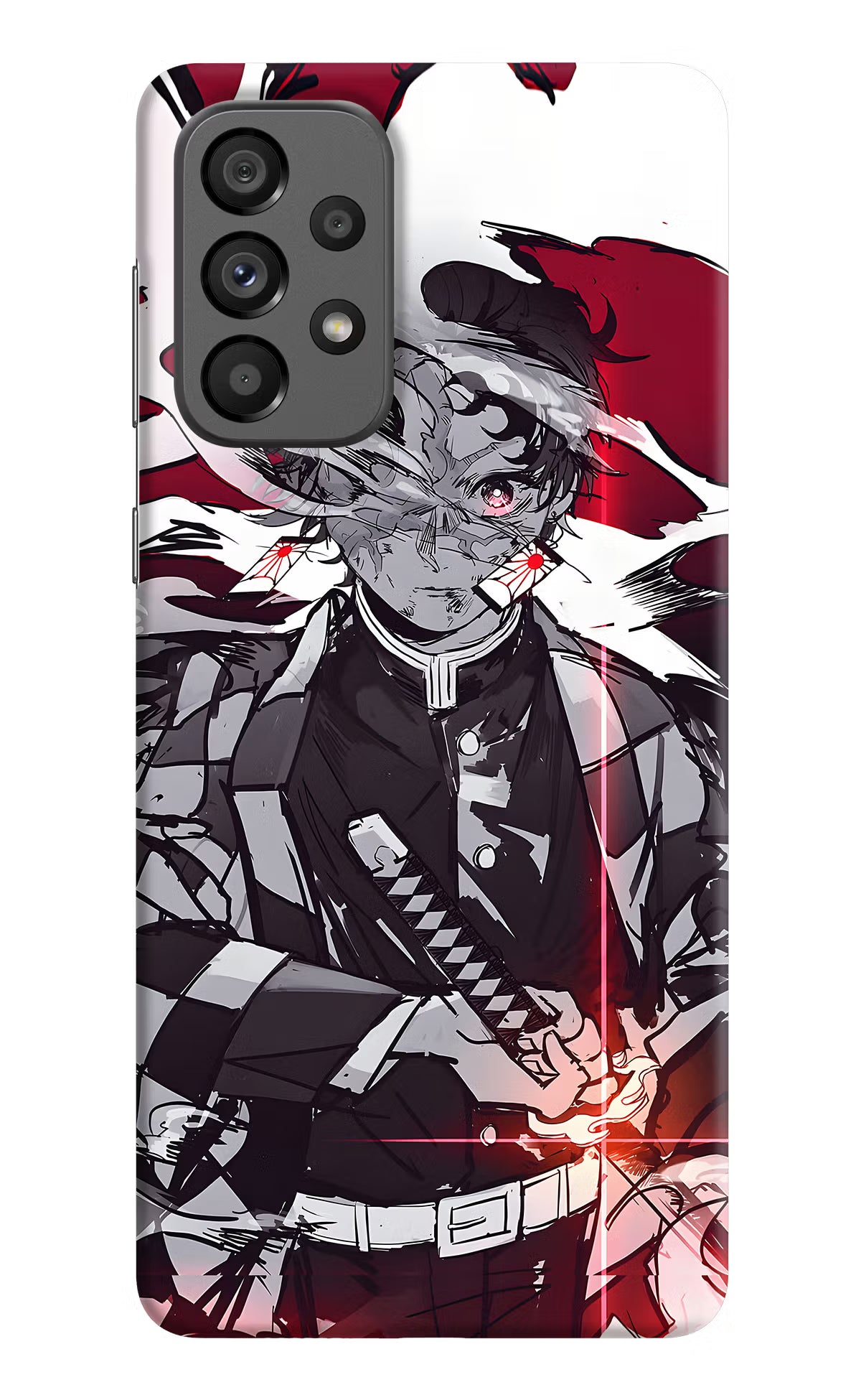 Demon Slayer Samsung A73 5G Hard Case Back Cover by Casekaro