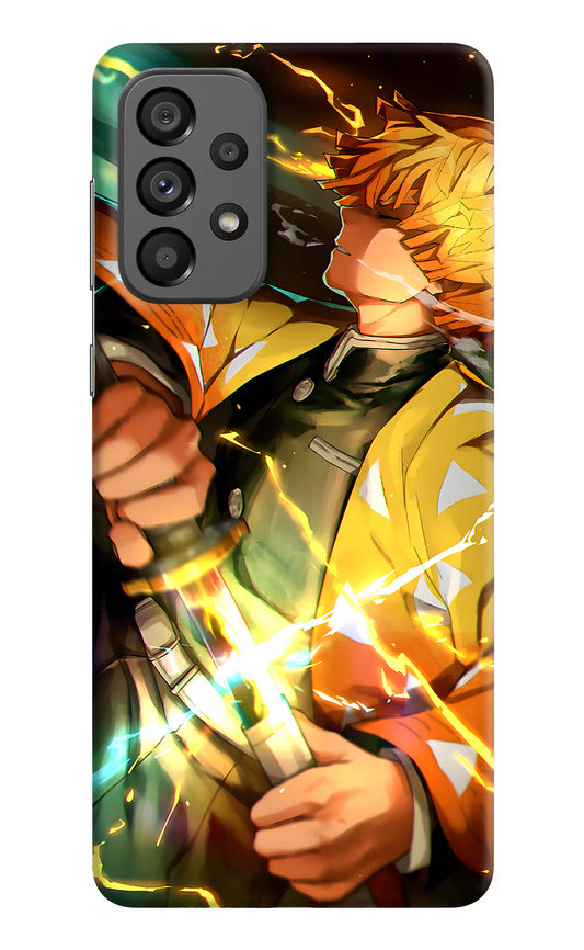 Demon Slayer Samsung A73 5G Hard Case Back Cover by Casekaro