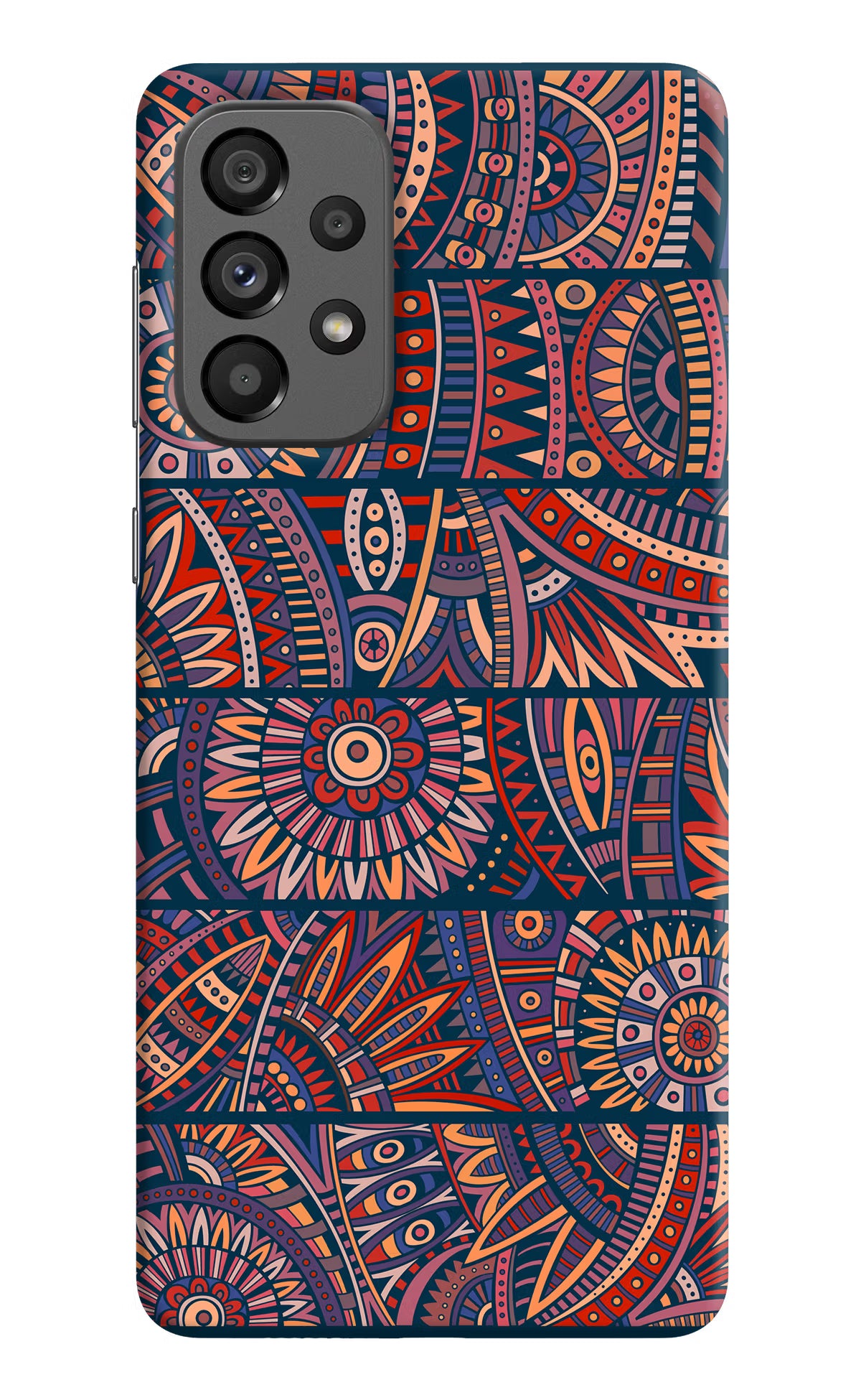 African Culture Design Samsung A73 5G Hard Case Back Cover by Casekaro