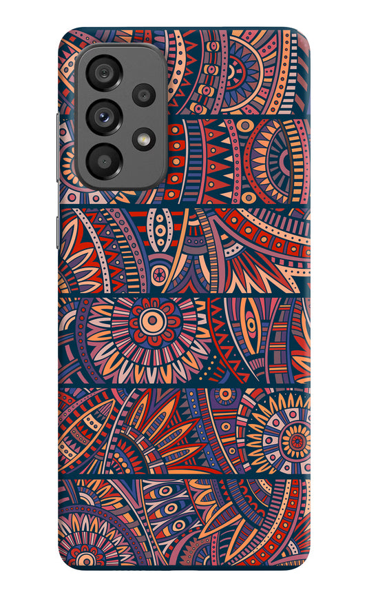 African Culture Design Samsung A73 5G Hard Case Back Cover by Casekaro
